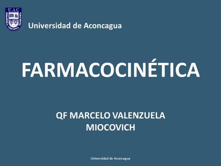 UNIVERSIDAD DE ACONCAGUA QF MARCELO VALENZUELA MIOCOVICH