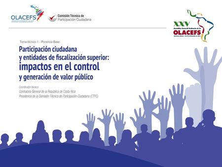 Participación ciudadana -Justificación del tema-