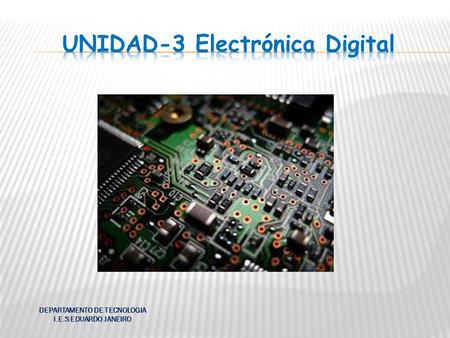 Unidad-3 Electrónica Digital
