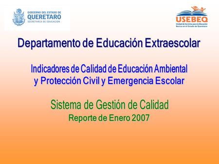 Área de atención Solicitudes presentadas Solicitudes atendidas % Protección Civil y Emergencia Escolar Enero 3 18 cursos impartidos Enero 5*100% Educación.