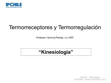Termorreceptores y Termorregulación