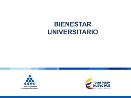BIENESTAR UNIVERSITARIO. Feria de Servicios Fecha: 12 de Febrero Semana de la Salud Fecha: 27 -30 de Abril Muestra Fotográfica 2015 1 Fecha: 3 de Junio.