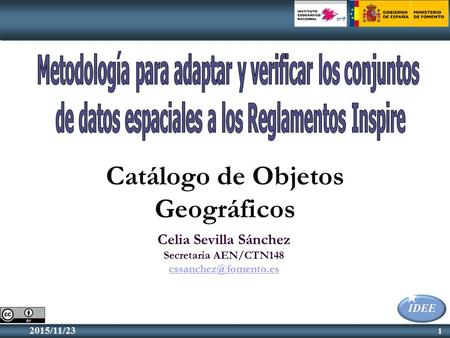 Catálogo de Objetos Geográficos