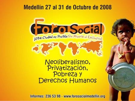 Í NDICE 1. Proclama FSM 2008 2. Balance político por territorios 3. Balance político general 4. Propuestas de continuidad.