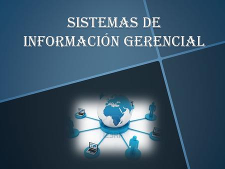 Sistemas De Información gerencial
