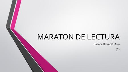 Juliana Hincapié Mora 7°2