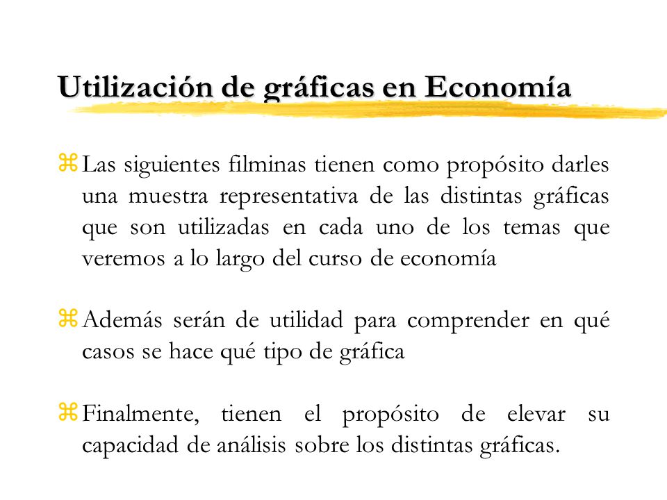 Utilización de gráficas en Economía - ppt descargar