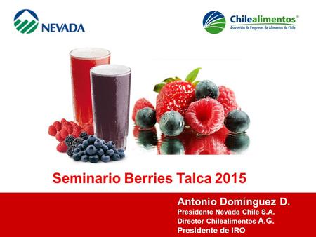 Seminario Berries Talca 2015