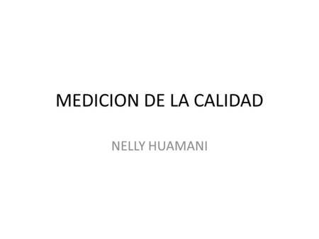 MEDICION DE LA CALIDAD NELLY HUAMANI. 3. Diagrama de Causa efecto: Espina de Ishikahua Bajo porcentaje de cumplimiento de brindar una cartera de servicio.