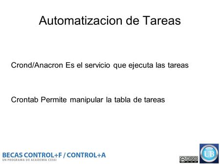 Automatizacion de Tareas