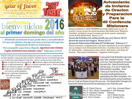 “… Olvidando ciertamente lo que queda atras, y extendiendome a lo que esta delante, Prosigo a la meta, al premio del supremo llamamiento de Dios en Cristo.