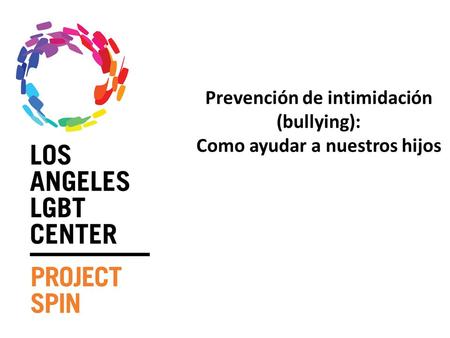 Prevención de intimidación (bullying): Como ayudar a nuestros hijos