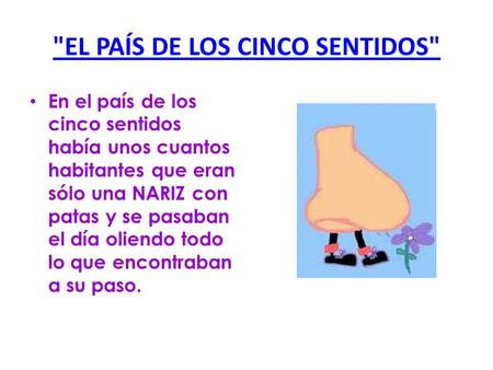 EL PAÍS DE LOS CINCO SENTIDOS