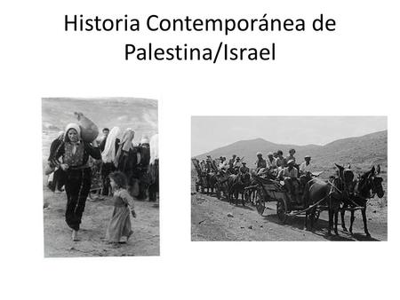 Historia Contemporánea de Palestina/Israel. Definición geográfica del Próximo Oriente El concepto “Oriente Medio” (“Middle East”) fue empleado por primera.