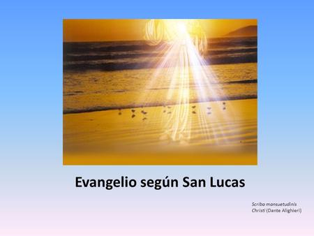 Evangelio según San Lucas