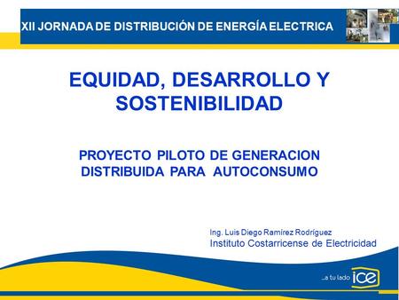 EQUIDAD, DESARROLLO Y SOSTENIBILIDAD