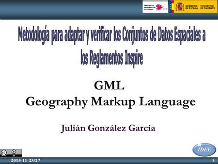 GML Geography Markup Language