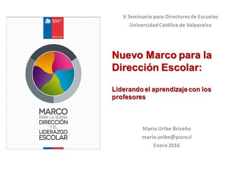 Mario Uribe Briceño Enero 2016