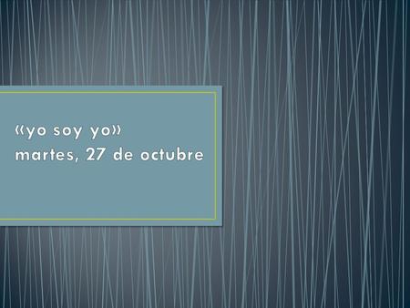 ¿Yo? ¿Cómo soy yo? Soy generosa y estricta ~de vez en cuando, humilde. A veces soy egoísta pero siempre amable. Hoy soy habladora, ayer introvertida,