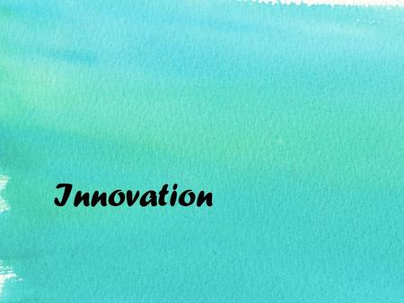 Innovation. Índice ¿Quiénes somos? Misión Visión Organigrama Catalogo.