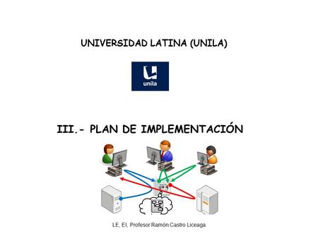UNIVERSIDAD LATINA (UNILA) III.- PLAN DE IMPLEMENTACIÓN