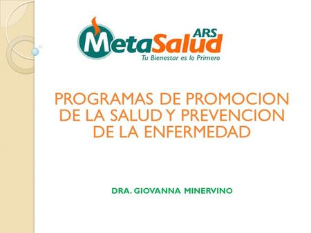 DRA. GIOVANNA MINERVINO