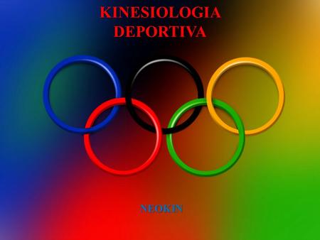 KINESIOLOGIA DEPORTIVA NEOKIN. ¿PORQUE TENER UN KINESIOLOGO DEPORTIVO? MAXIMO RENDIMIENTO: – Estado Psicologico – Nutricion – Desarrollo de Capacidades.