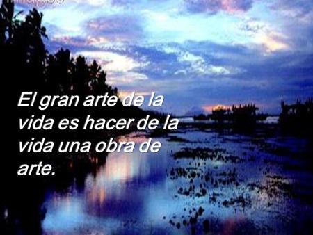 Aunque no escribas libros, eres el escritor de tu vida. Aunque no seas Miguel Ángel, puedes hacer de tu vida una obra maestra. Aunque tus manos conserven.