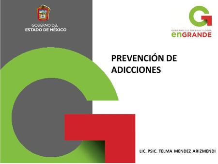 PREVENCIÓN DE ADICCIONES