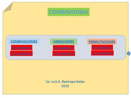 Lic. Luis E. Restrepo Gales