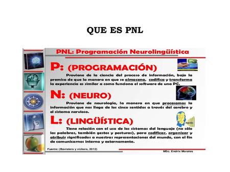 QUE ES PNL. CONCEPTO La programación neurolingüística es un proceso mental, mediante el cual utilizamos los sentidos con los cuales percibimos el mundo,