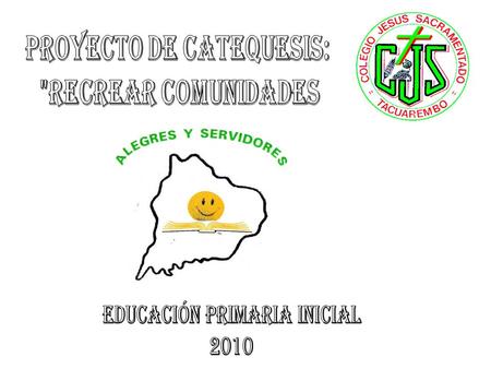 RECREAR COMUNIDADES QUE SEAN ESPACIO DE ENCUENTRO CON JESÚS MÁS ABIERTAS Y SERVIDORAS DONDE EXPERIMENTEMOS LA ALEGRÍA DE SER DISCÍPULOS MISIONEROS ENVIADOS.