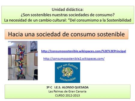 Hacia una sociedad de consumo sostenible