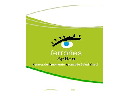 Los opticonsejos COASVISUAL grupo Ferroñes EL SINDROME DE OJO SECO