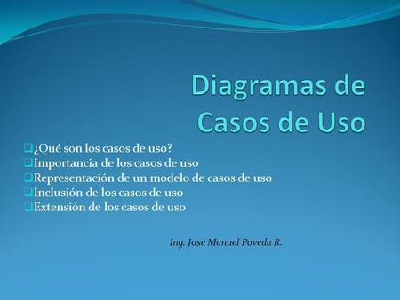 Diagramas de Casos de Uso