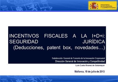 Subdirección General de Fomento de la Innovación Empresarial