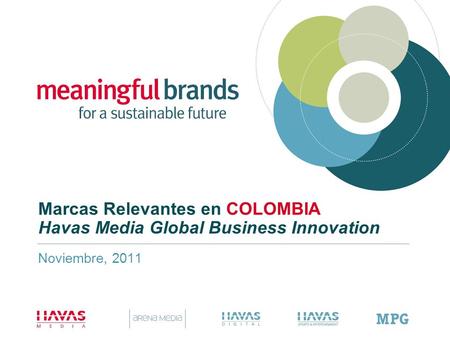 Marcas Relevantes en COLOMBIA Havas Media Global Business Innovation