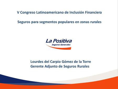 V Congreso Latinoamericano de Inclusión Financiera