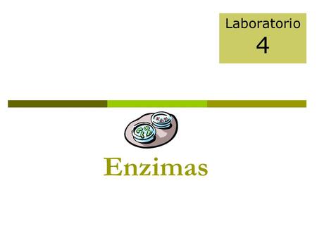 Laboratorio 4 Enzimas.