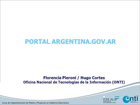 PORTAL ARGENTINA.GOV.AR