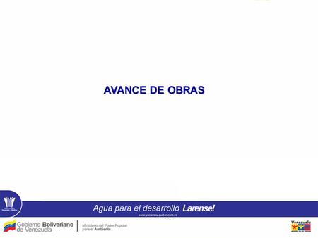 AVANCE DE OBRAS. AVANCE DEL CONTRATO Nº 509-2009 (DELL´ACQUA C.A)