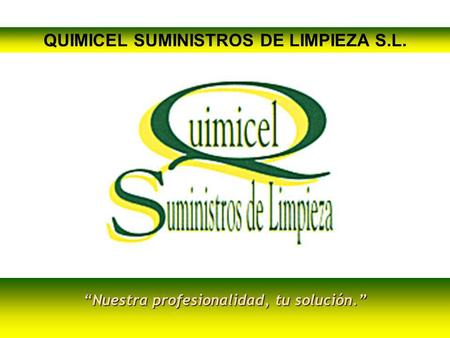 QUIMICEL SUMINISTROS DE LIMPIEZA S.L.