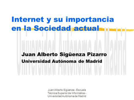 Internet y su importancia en la Sociedad actual