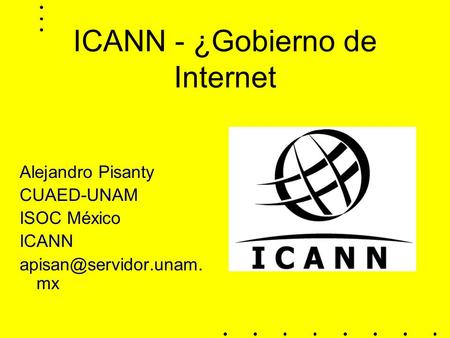 ICANN - ¿Gobierno de Internet