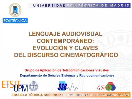 DEL DISCURSO CINEMATOGRÁFICO