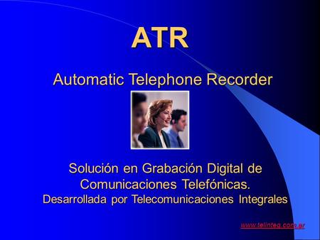 ATR Automatic Telephone Recorder