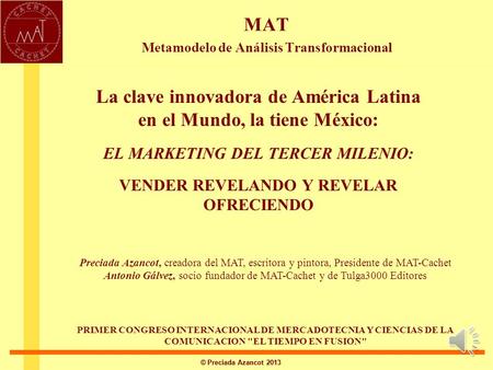 La clave innovadora de América Latina en el Mundo, la tiene México: