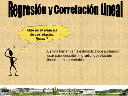 Qué es el análisis de correlación lineal ?
