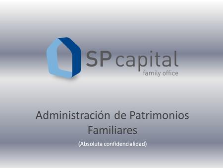 Administración de Patrimonios Familiares