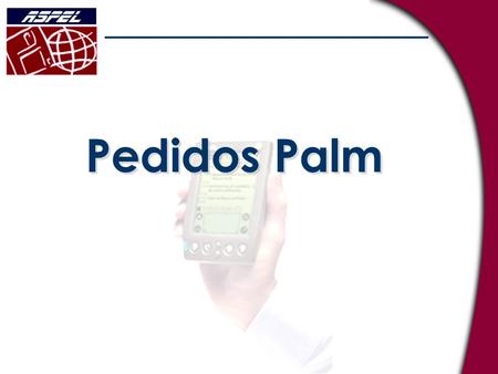 Pedidos Palm 7.